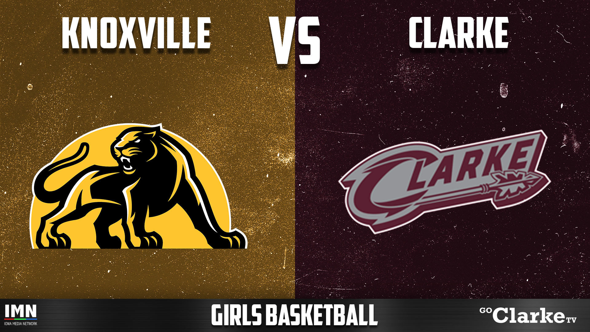 Clarke vs Knoxville Girls Basketball 12-5-25