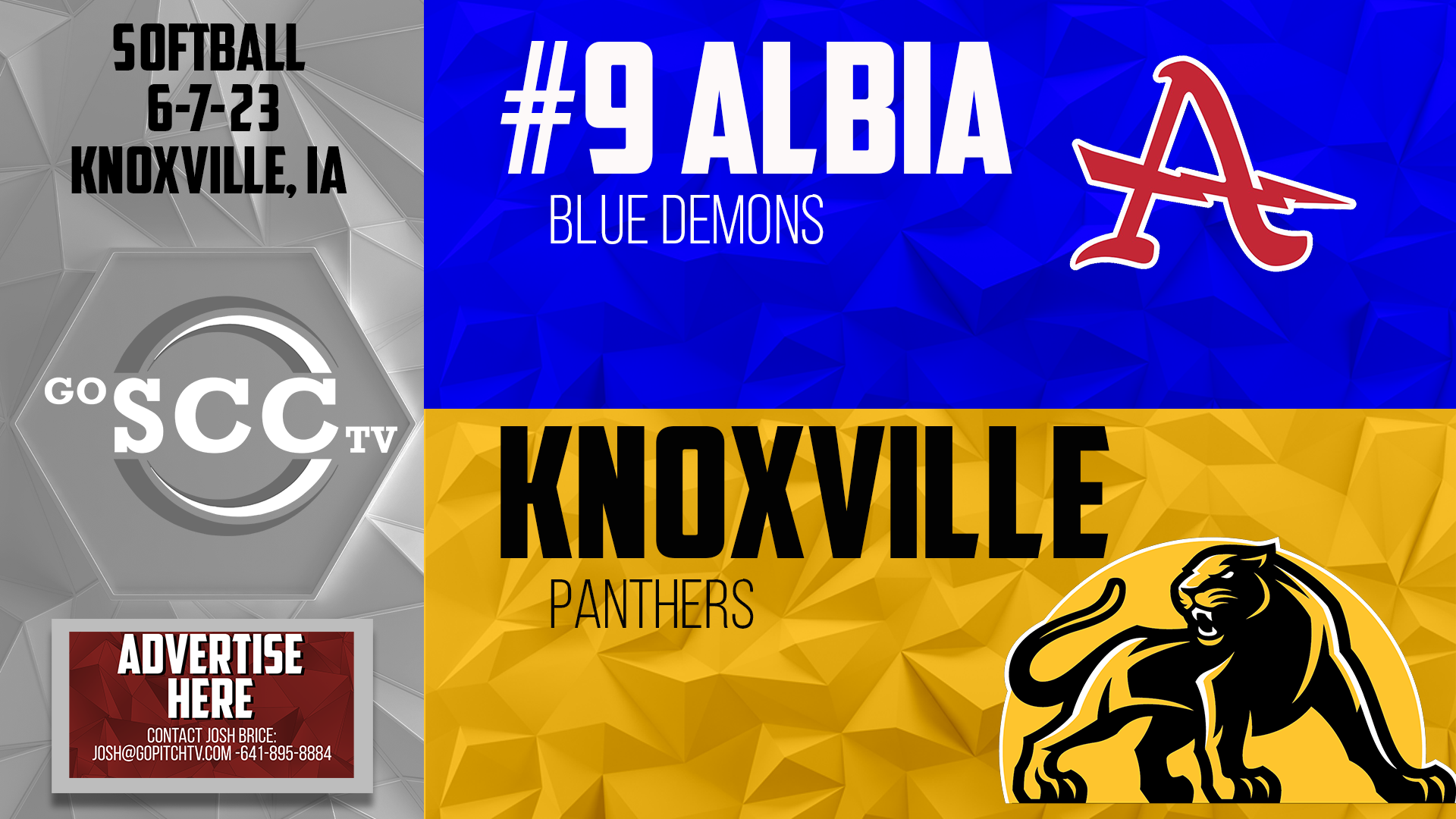 Knoxville Softball vs Albia 6-7-23