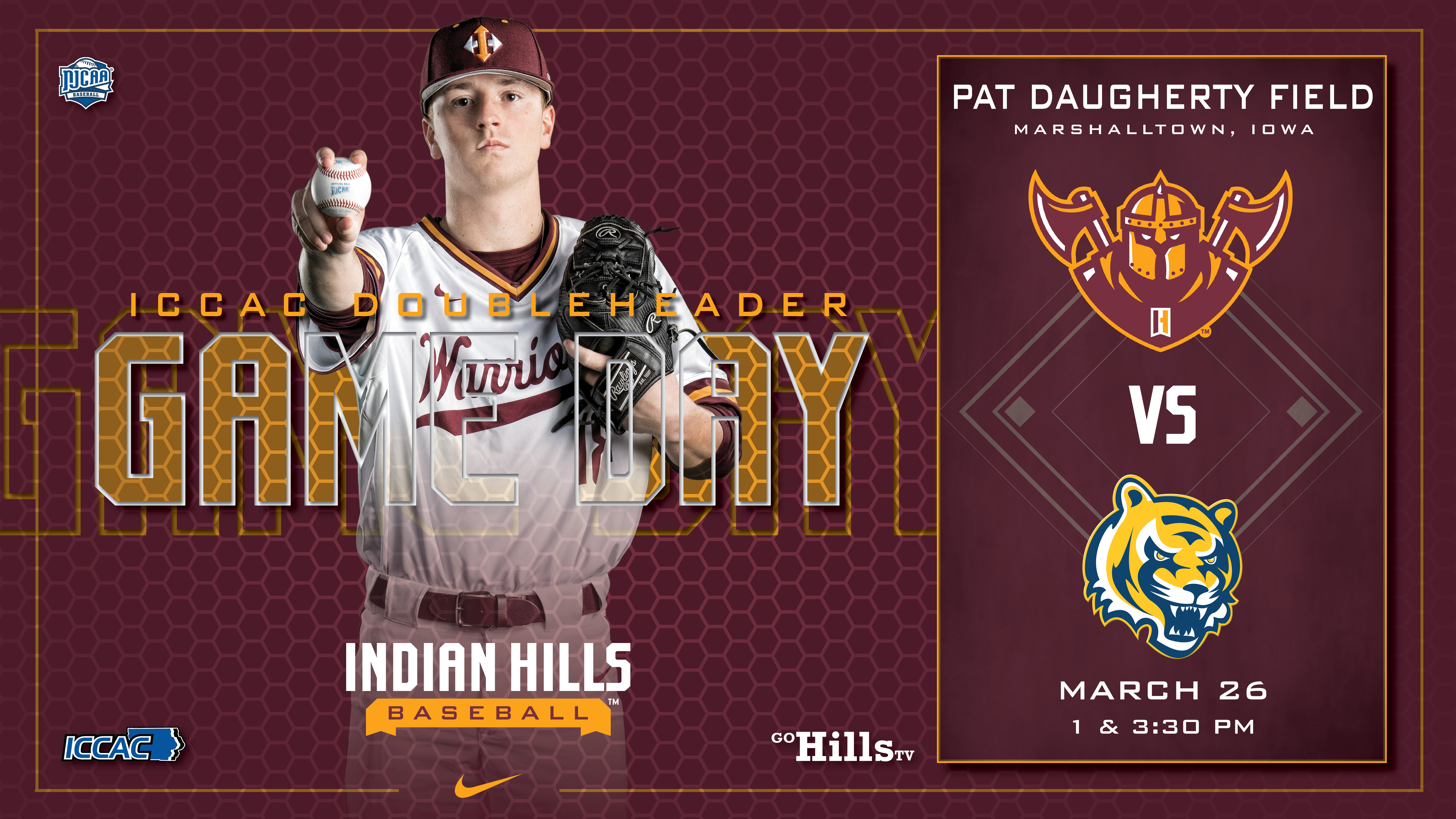 3-26-22 IHCC Baseball vs Marshalltown Game 2