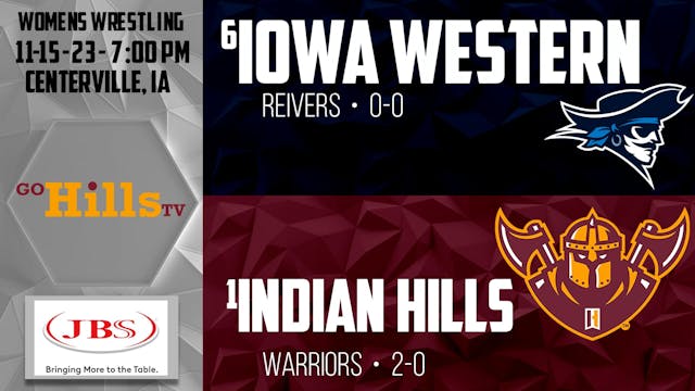 11-15-23 IHCC Women's Wrestling vs Io...