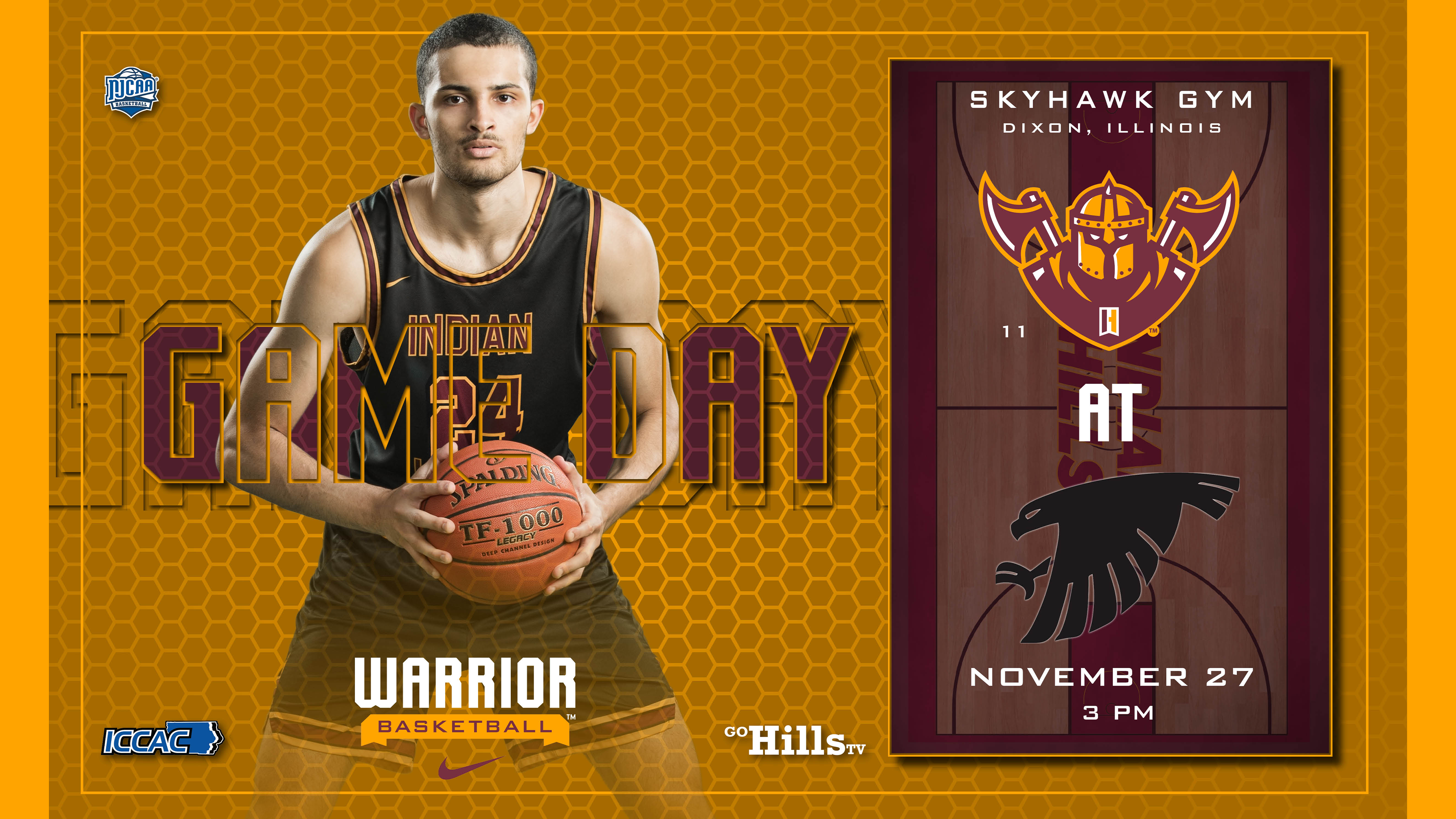 11-27-21 IHCC Men's Basketball @ Sauk Valley