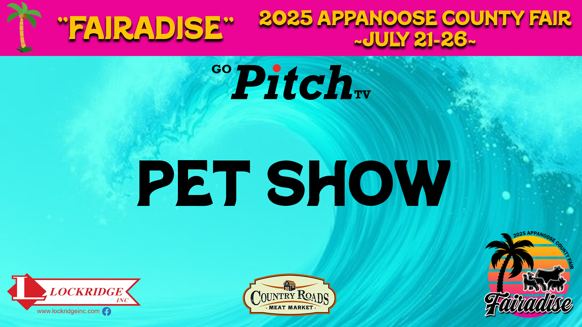 Clover Kids Pet Show - Appanoose County Fair 2025 - 7-21-25