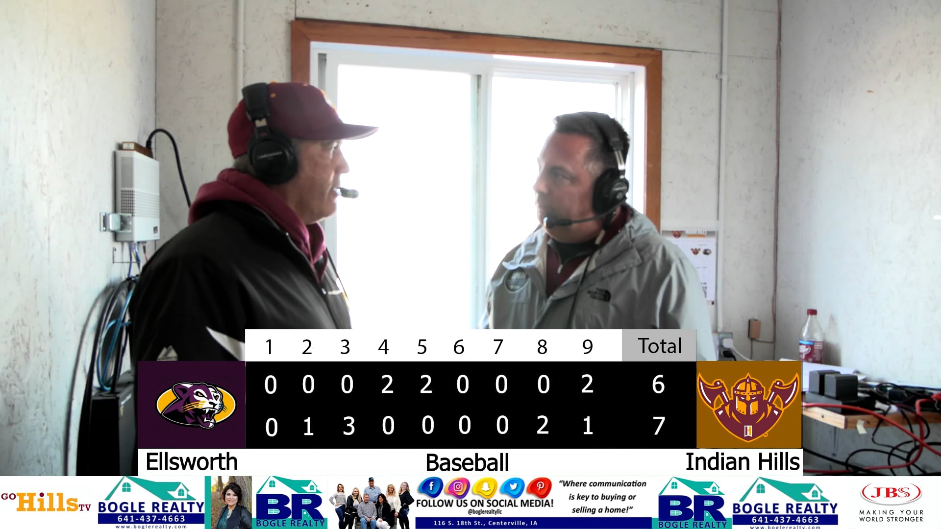 3-17-22 IHCC Baseball vs Ellsworth Post Game Interview