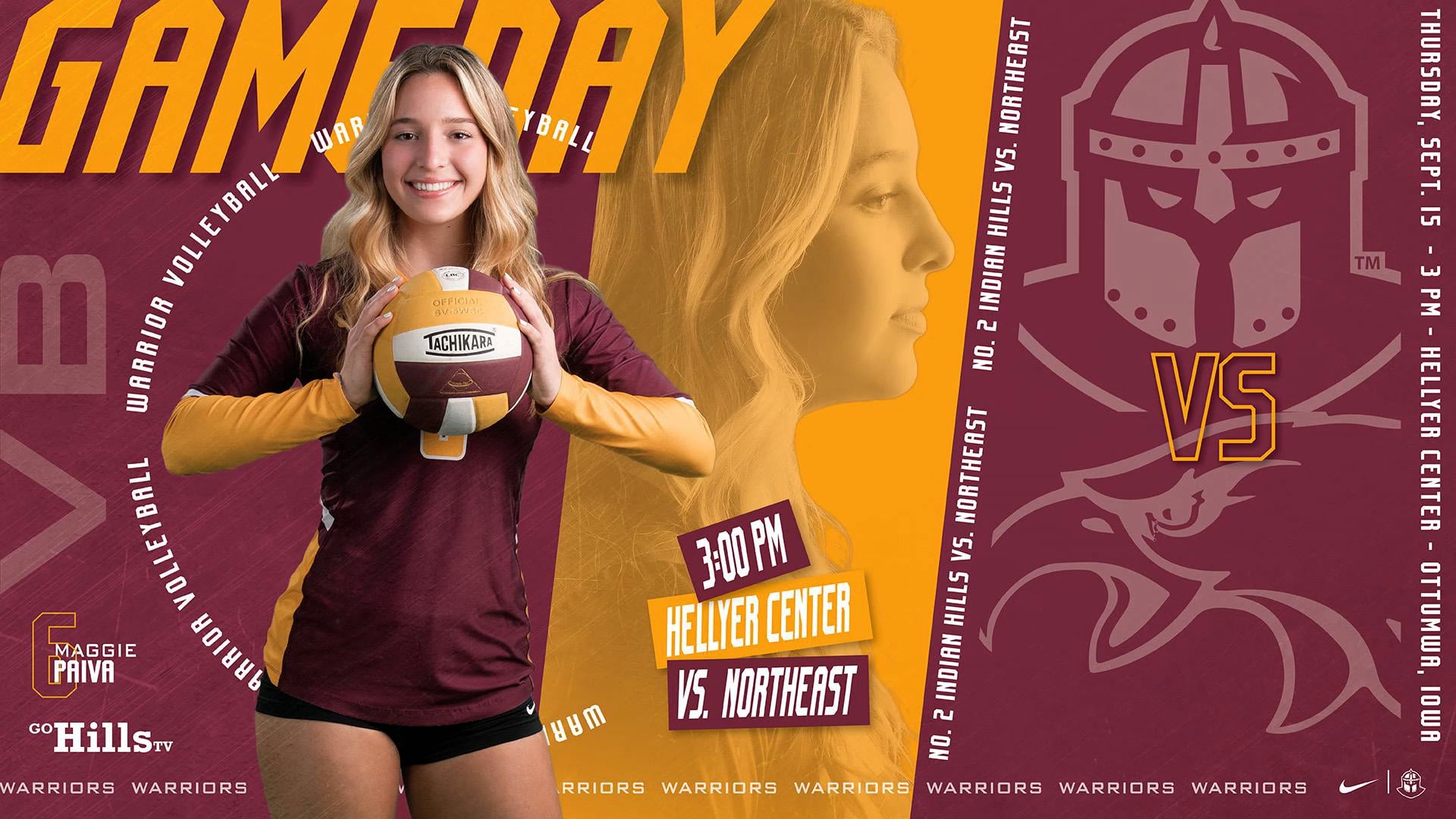 9-15-22 IHCC Volleyball vs Northeast