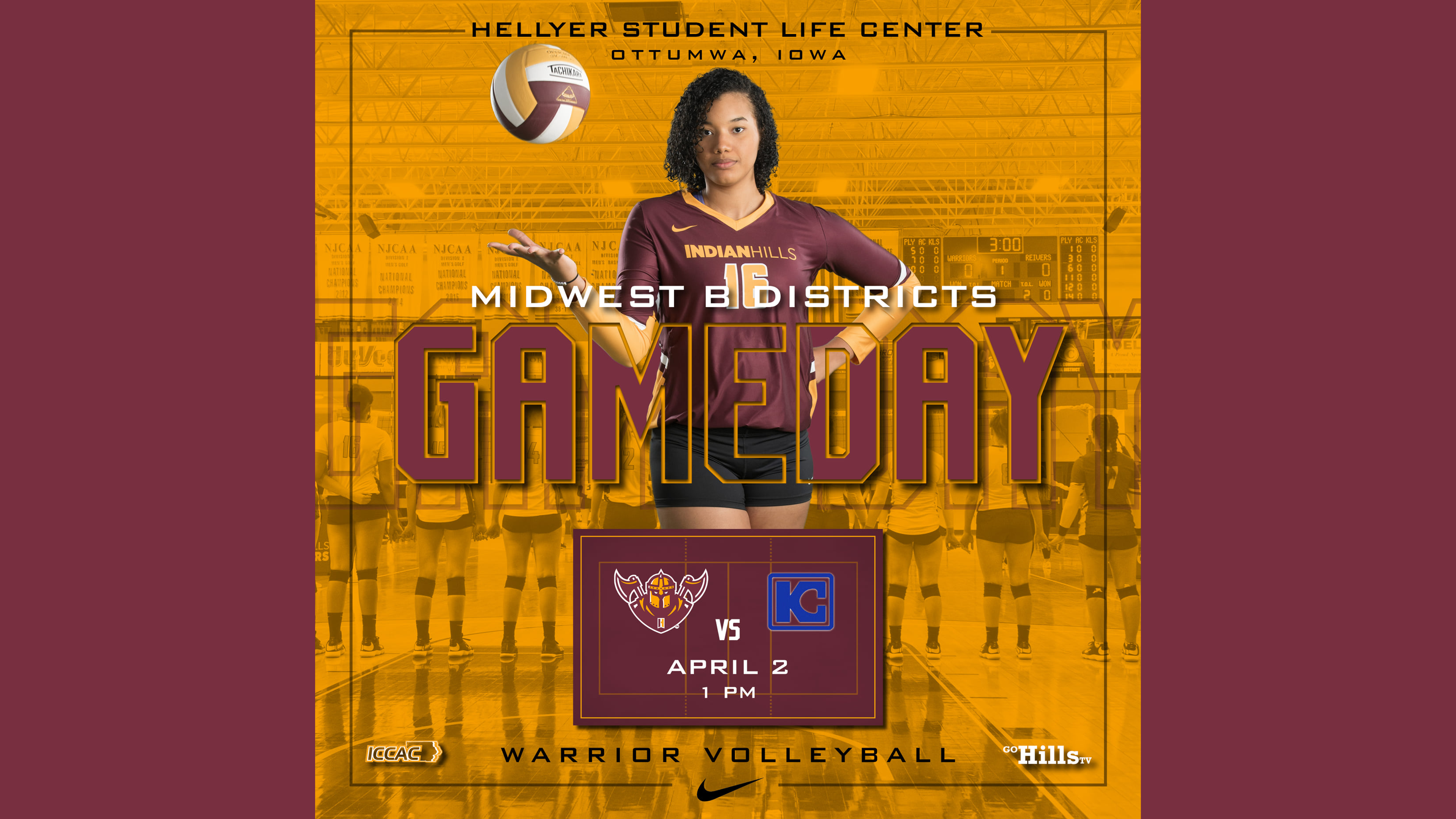 4-2-21 IHCC Volleyball vs Kaskaskia