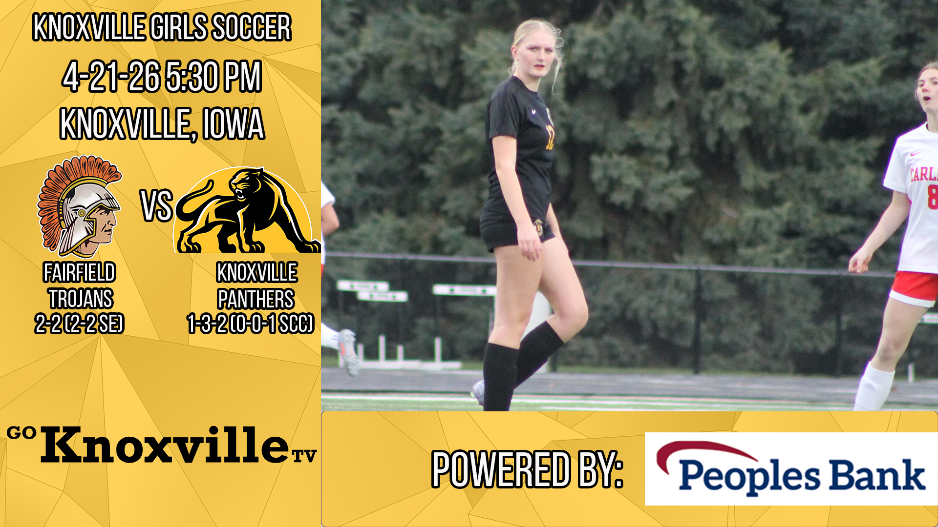 Knoxville vs Fairfield Girls Soccer 4-21-26