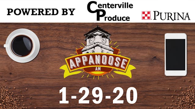 Appanoose AM 1-29-20