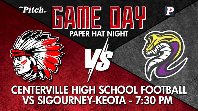 Centerville Varsity Football vs Sigourney Keota 9-10-21