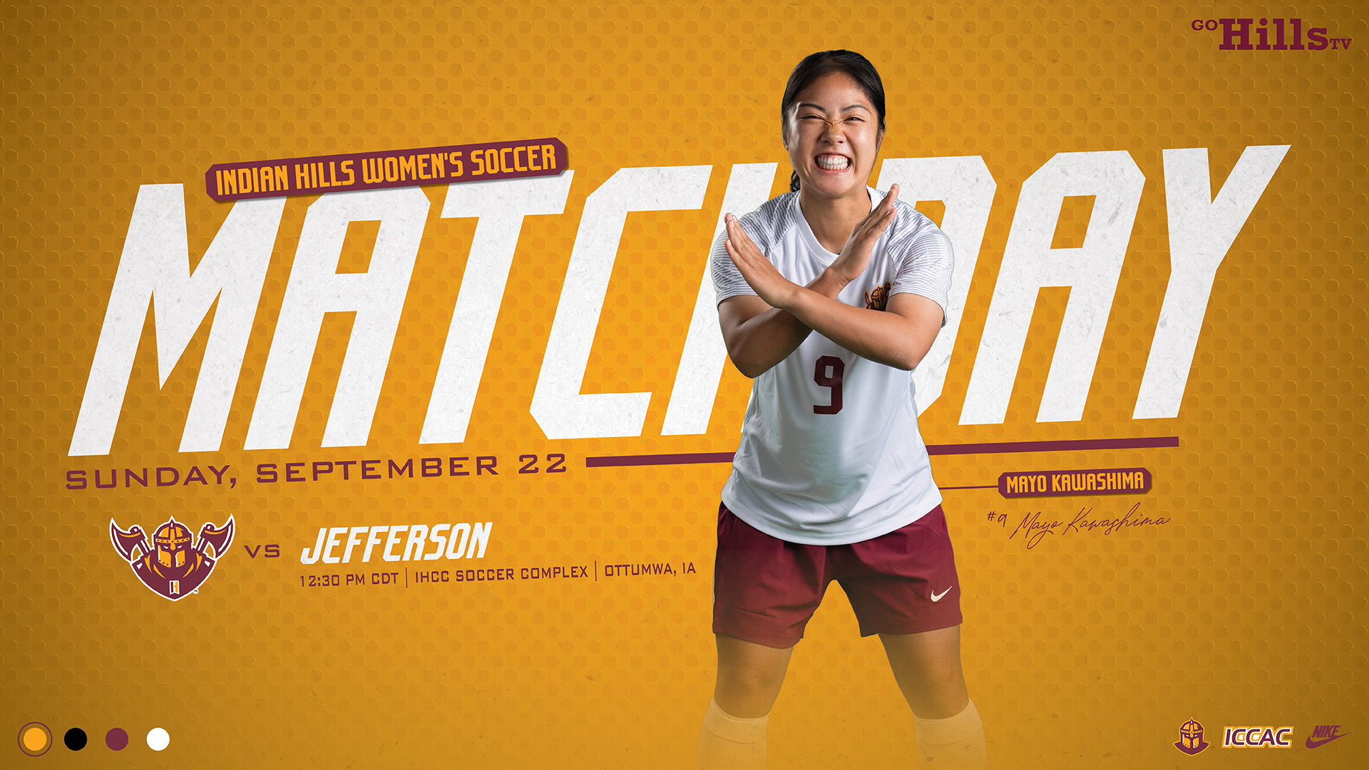 9-22-24 IHCC Women's Soccer vs Jefferson