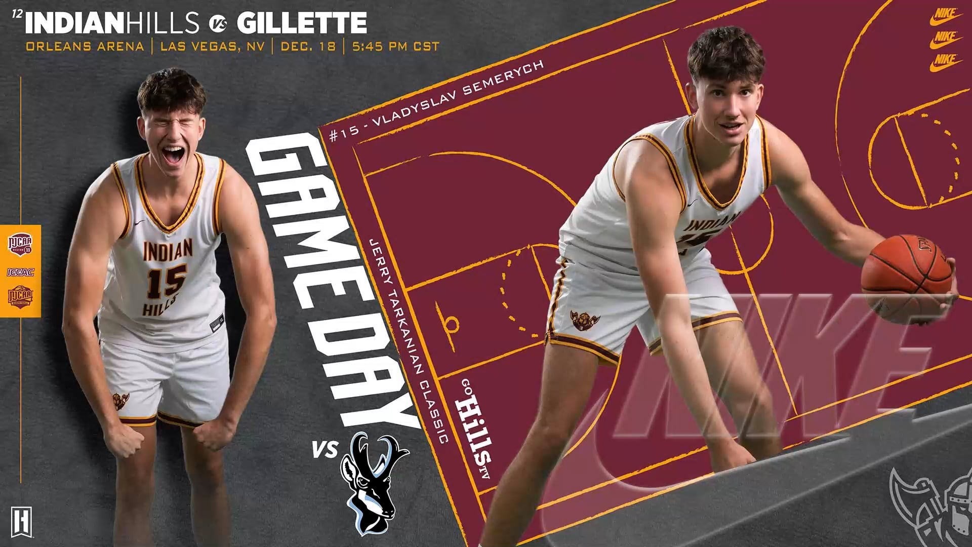 IHCC Men's Basketball @ North Idaho 12-19-25