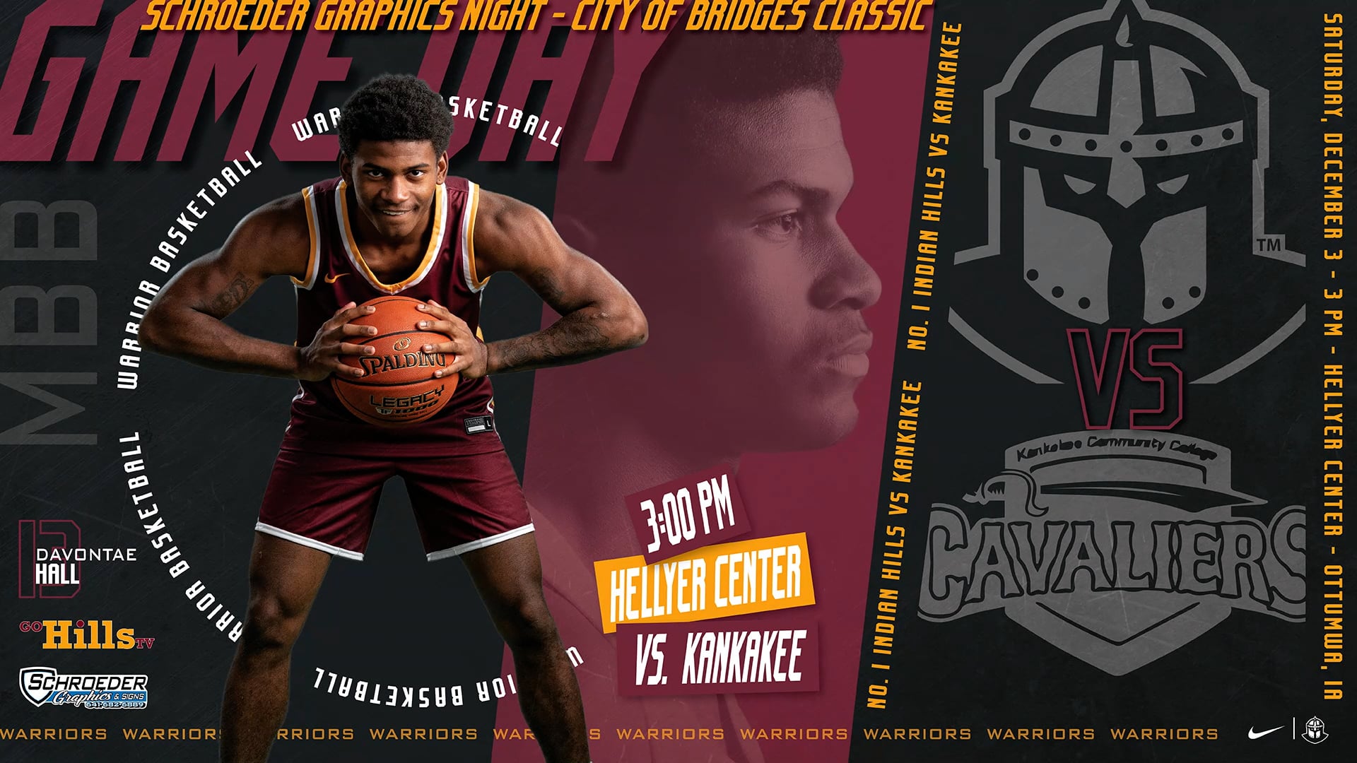 12-3-22 IHCC Men's Basketball vs Kankakee