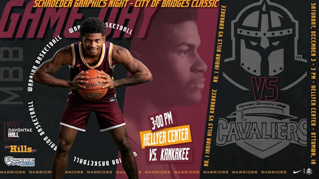 12-3-22 IHCC Men's Basketball vs Kank...