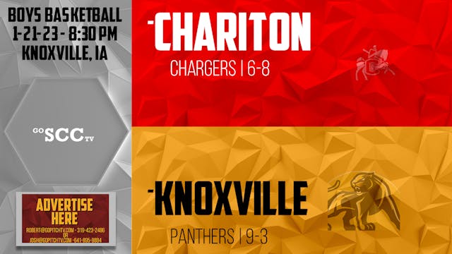 Knoxville Boys Basketball vs Chariton...