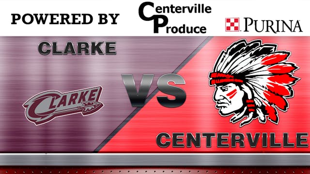 Centerville Boys Basketball vs Clarke...