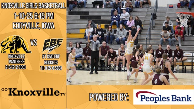 Knoxville Girls Basketball at EBF 1-1...