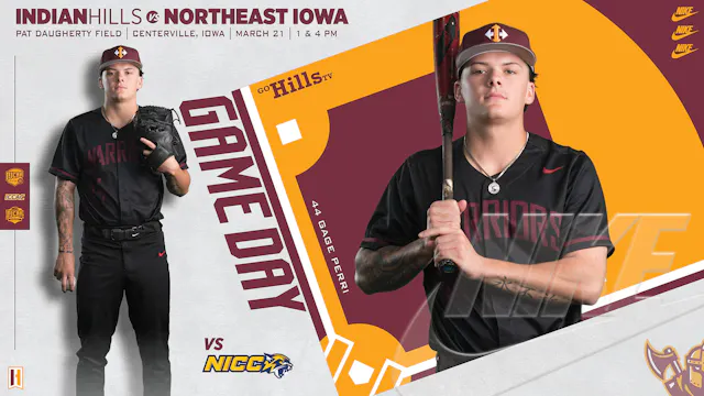 IHCC Baseball vs Northeast Iowa Game ...