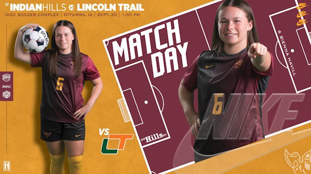 IHCC Women's Soccer vs Lincoln Trail ...