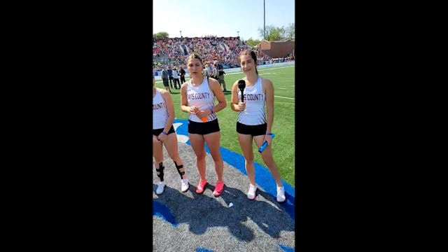 5-20-23 Davis County Girls 4x100 plac...