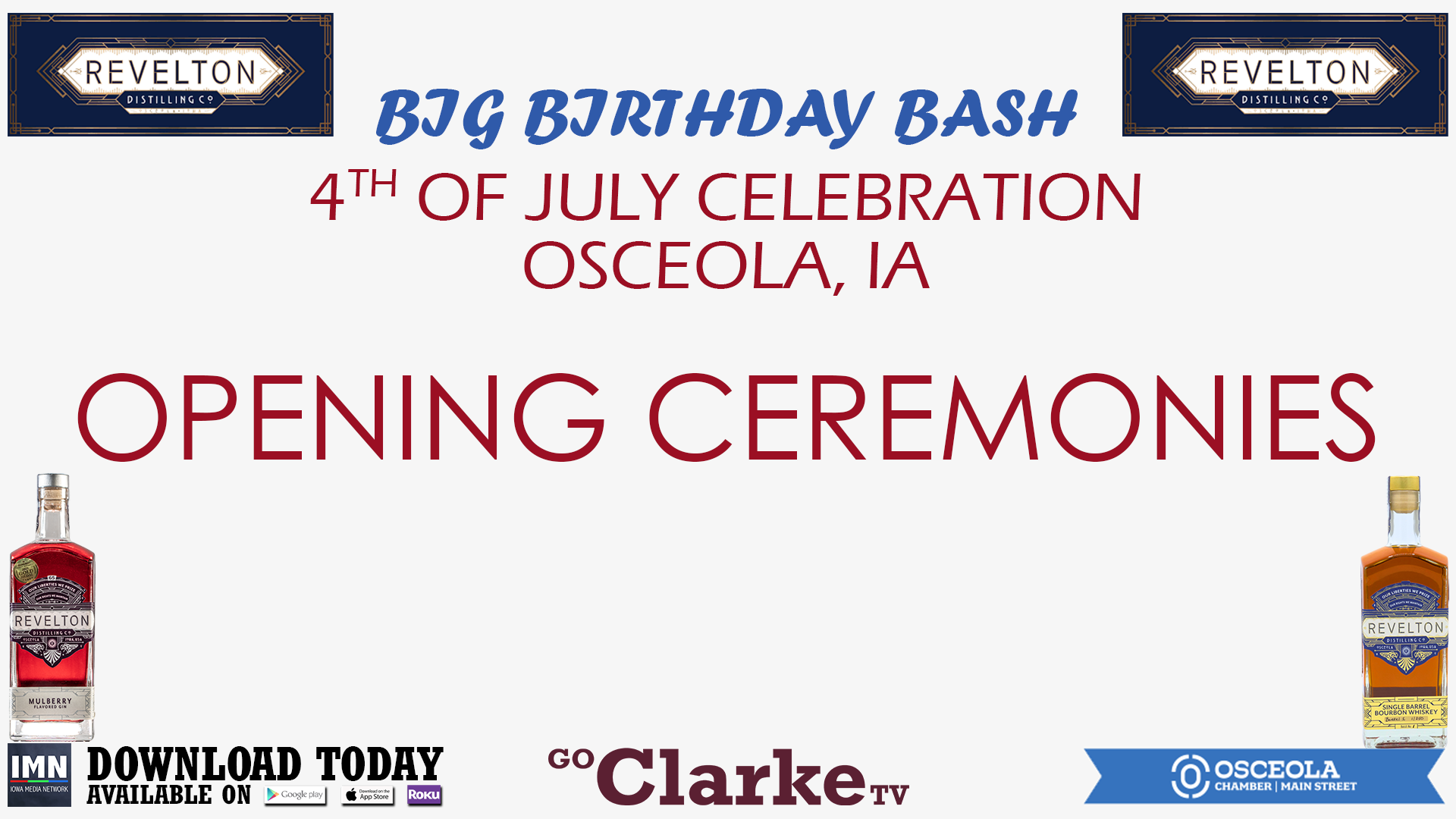 Osceola 4th of July - Opening Ceremonies - 7-2-26