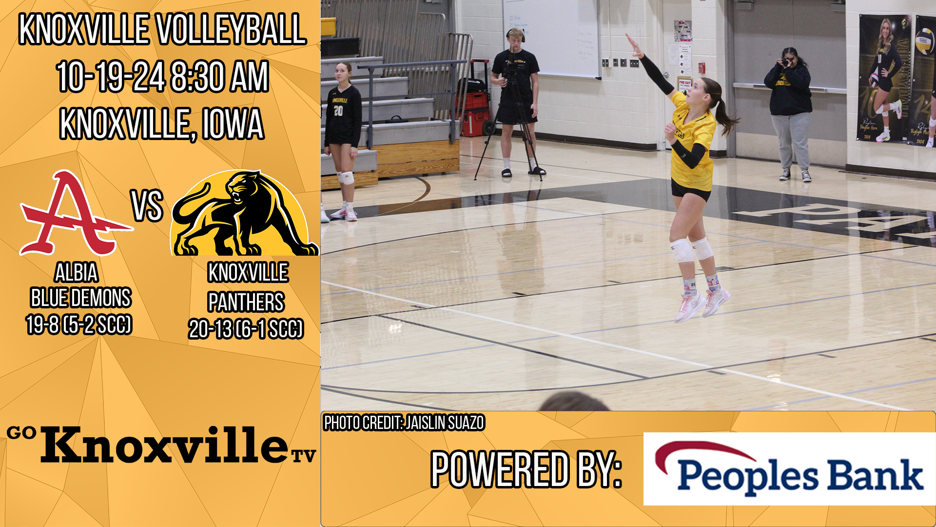 Knoxville Volleyball vs Albia 10-19-24