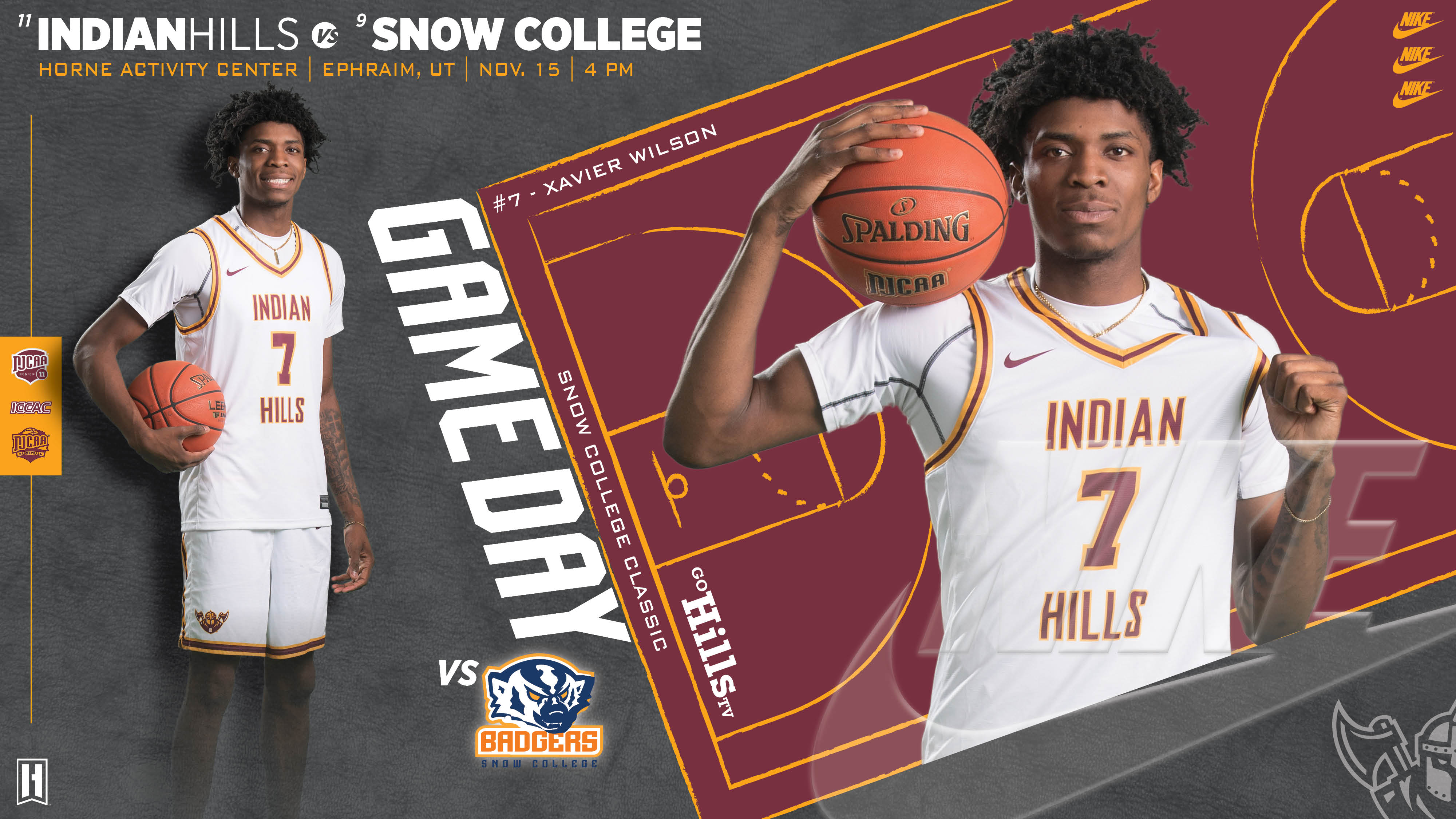 IHCC Men's Basketball @ Snow 11-15-25