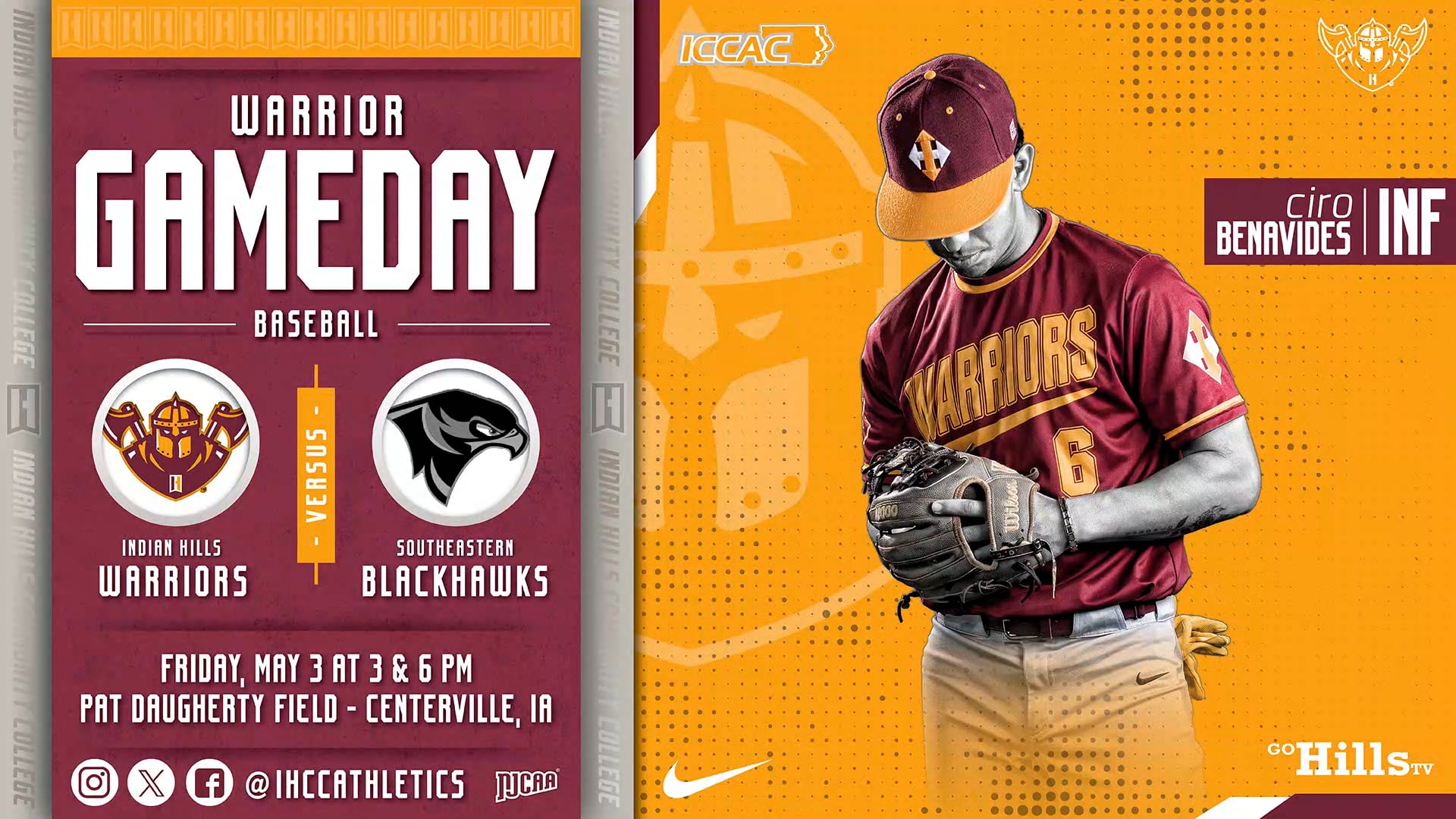 5-3-24 IHCC Baseball vs Southeastern Game 1