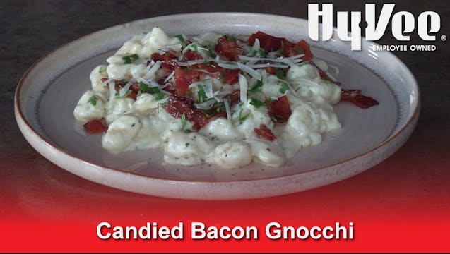 Candied Bacon Gnocchi