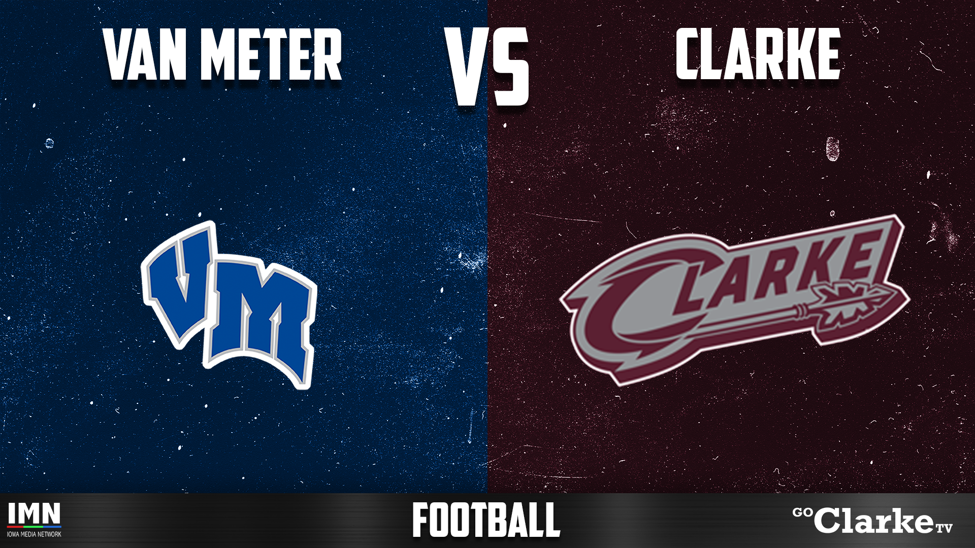 Clarke vs Van Meter Football 10-16-26