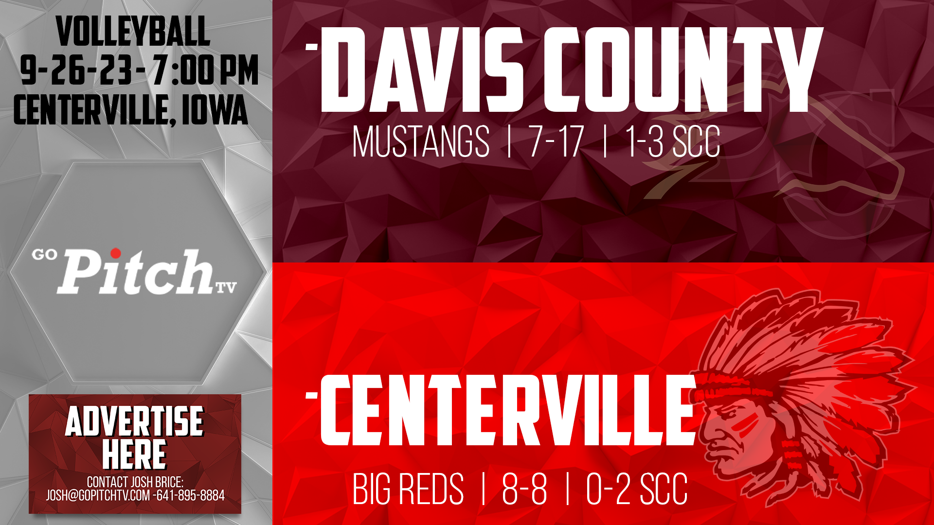 Centerville Volleyball vs Davis County 9-26-23