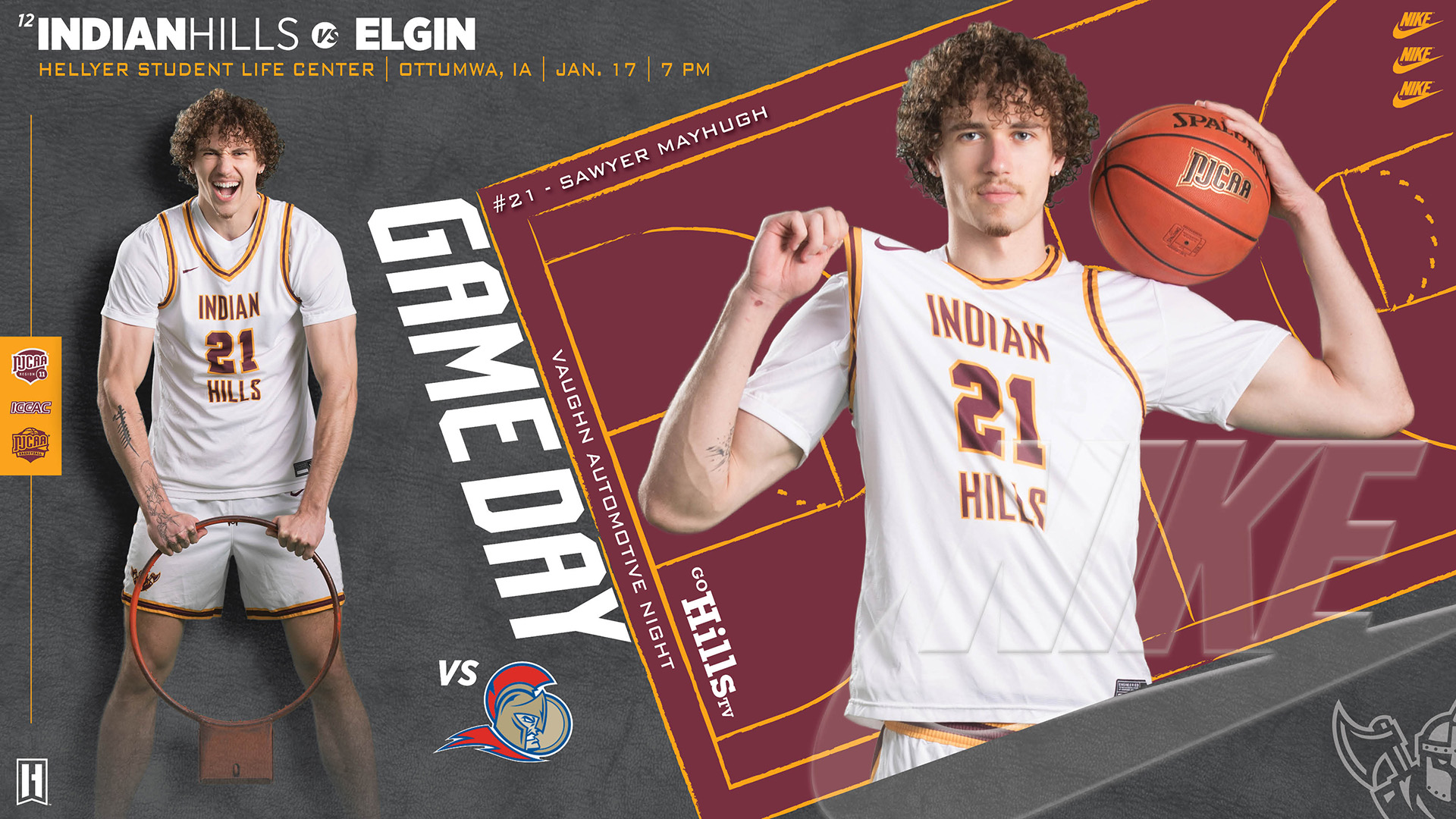 IHCC Men's Basketball vs Elgin 1-17-26