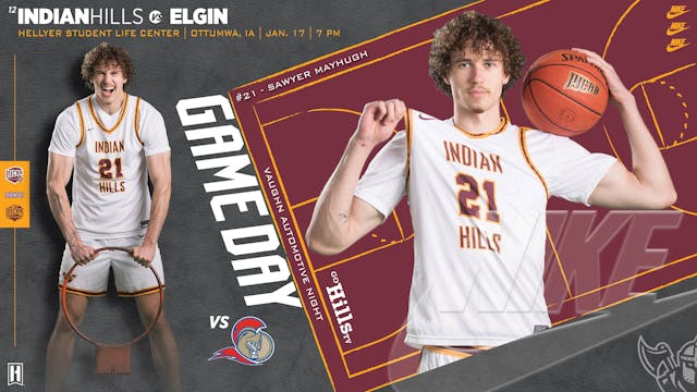 IHCC Men's Basketball vs Elgin 1-17-26