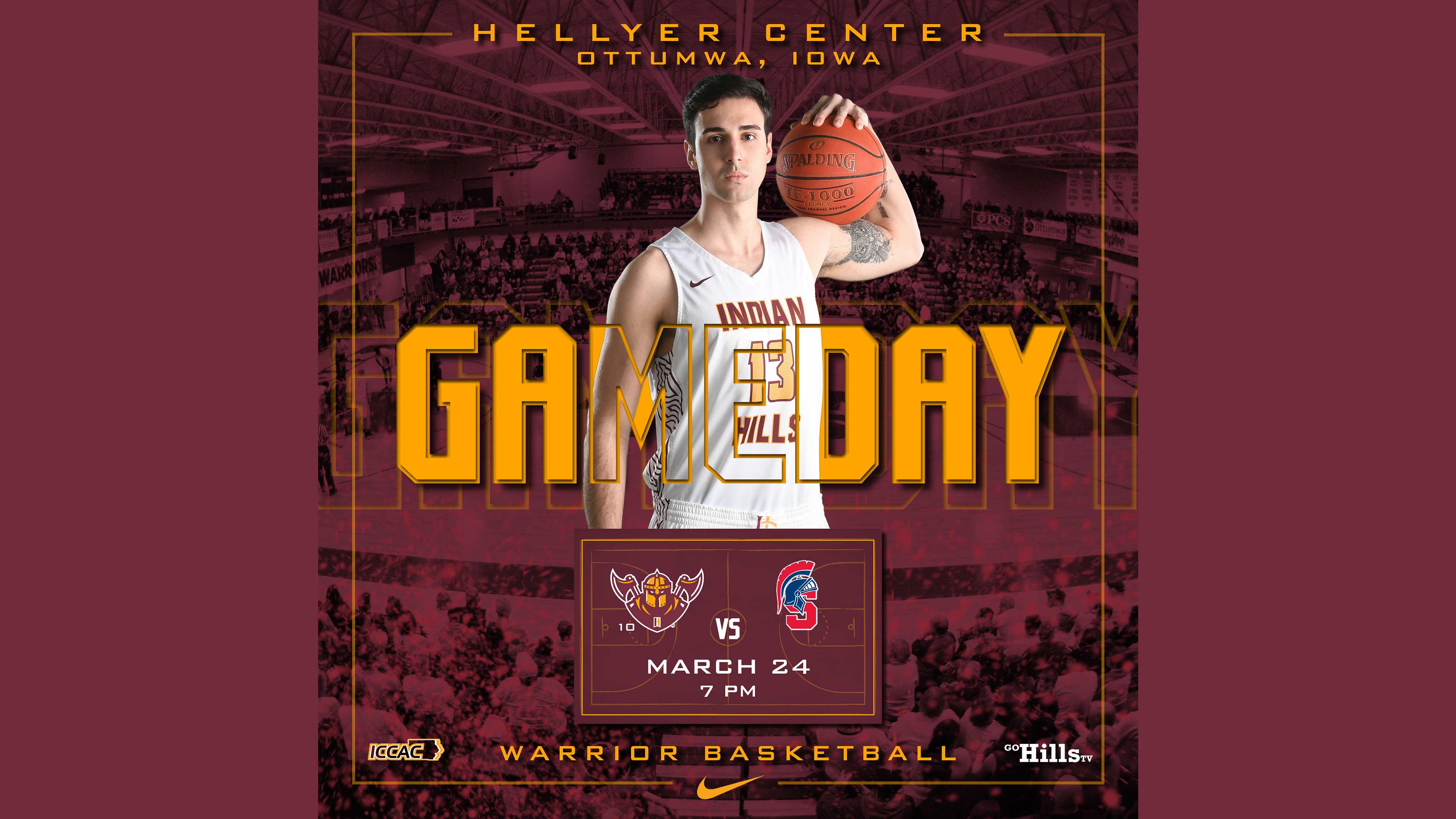 3-24-21 IHCC Men's Basketball vs Southwestern