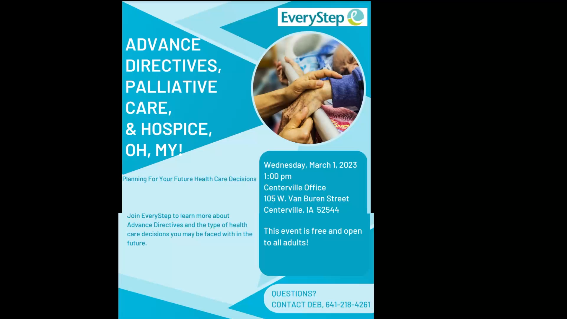 Every Step shares their stories and discuss advance directives