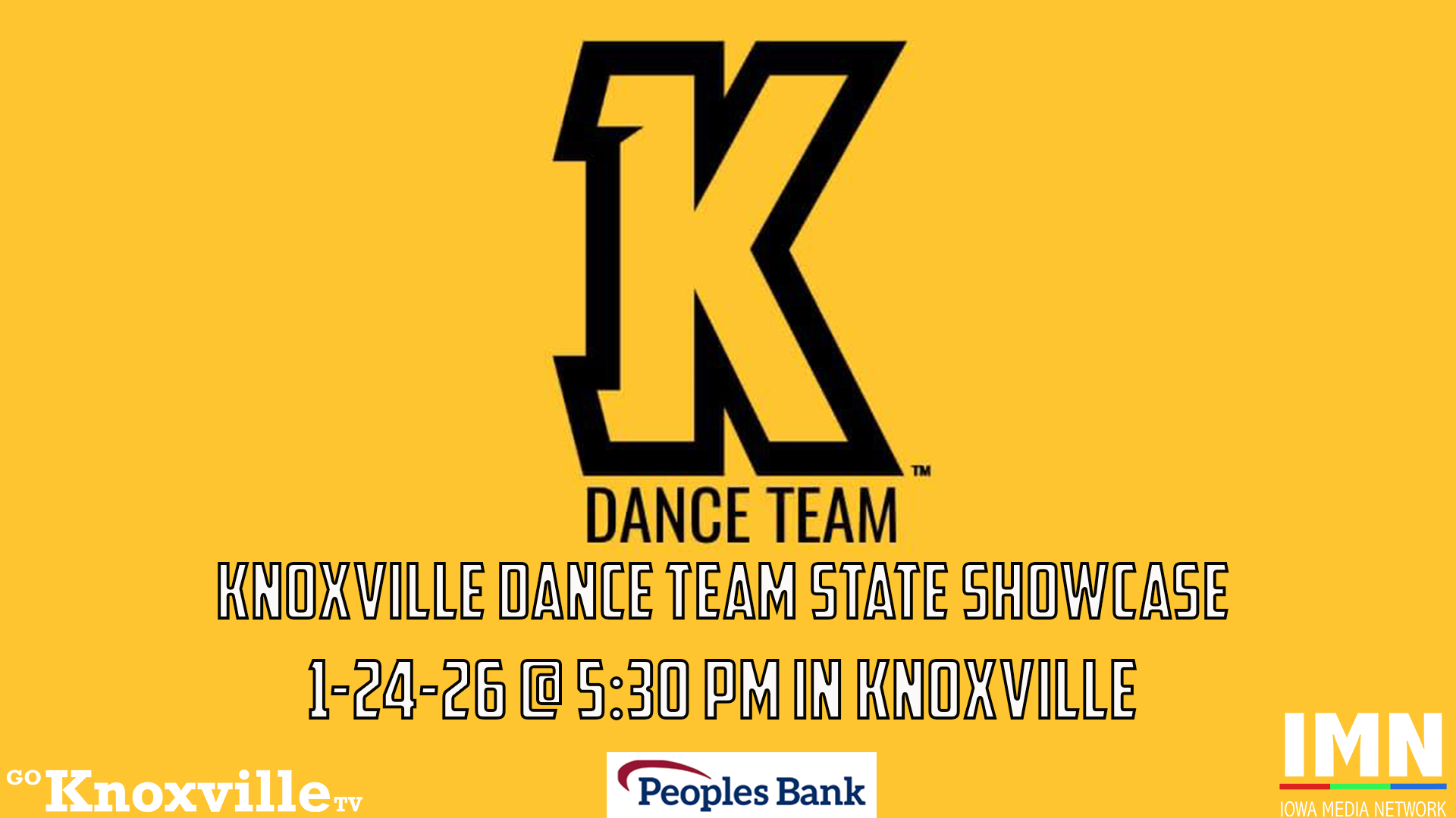 Knoxville Dance Team State Showcase 1-24-26