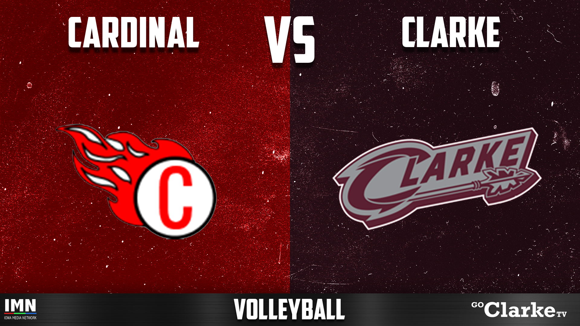 Clarke vs Cardinal Volleyball 10-14-25