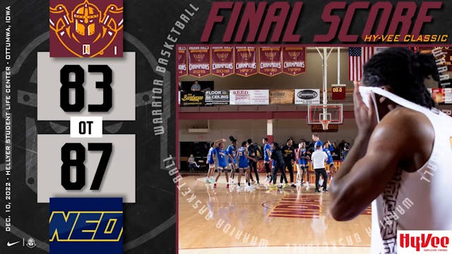 12-10-22 IHCC Men's Basketball vs NEO...