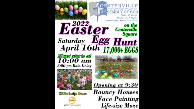 Easter Egg Hunt by Centerville Assemb...