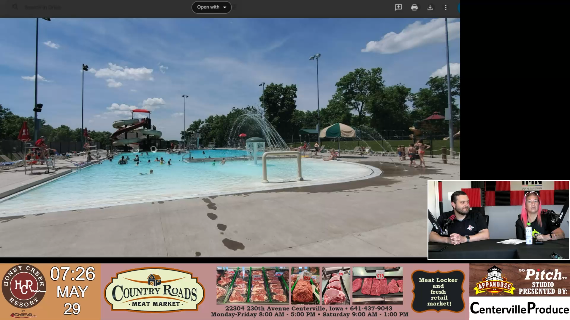 Centerville Pool Opens This Saturday