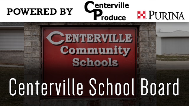 Centerville School Board Meeting 8-14-23