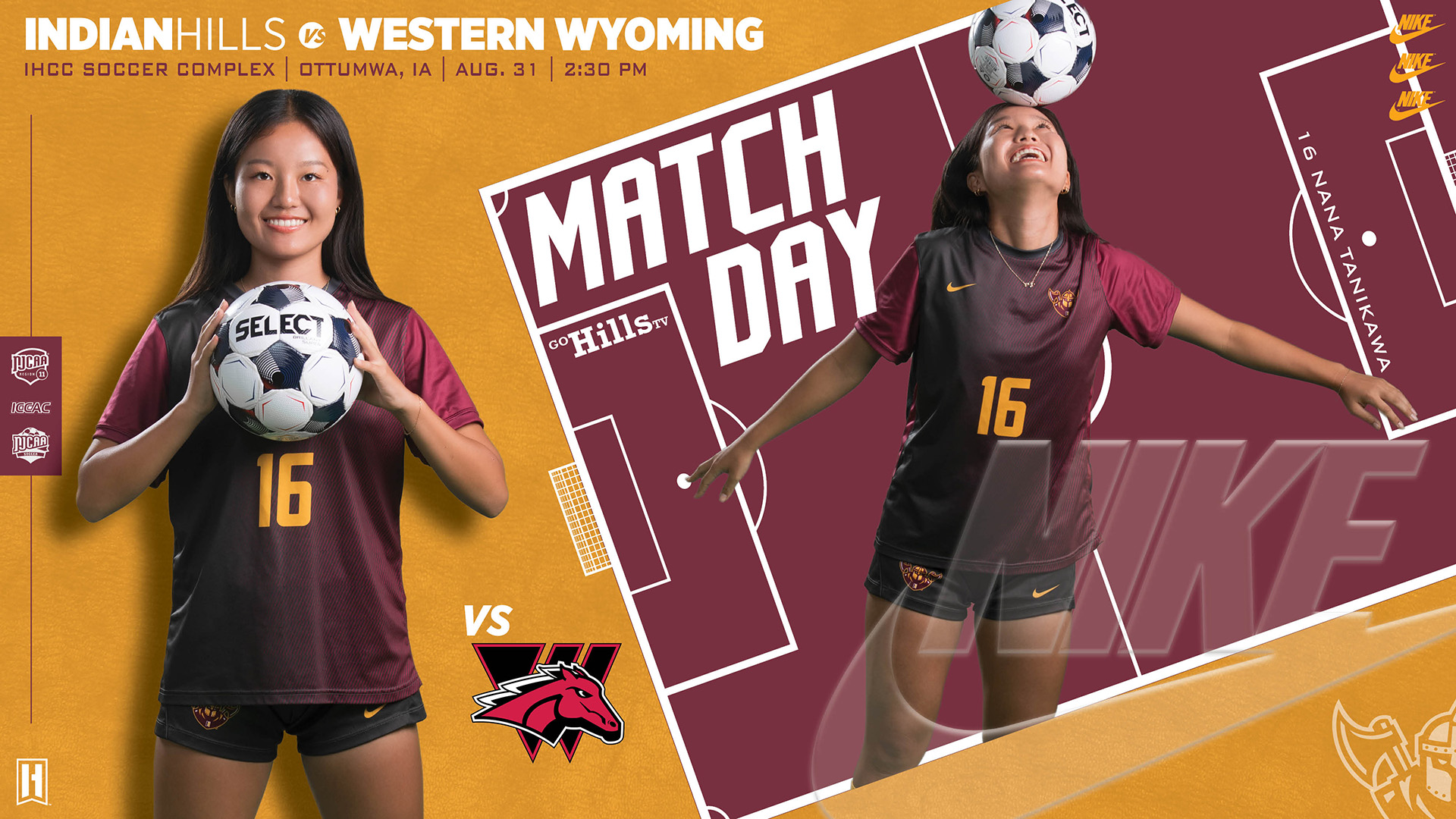 IHCC Women's Soccer vs Western Wyoming 8-31-25