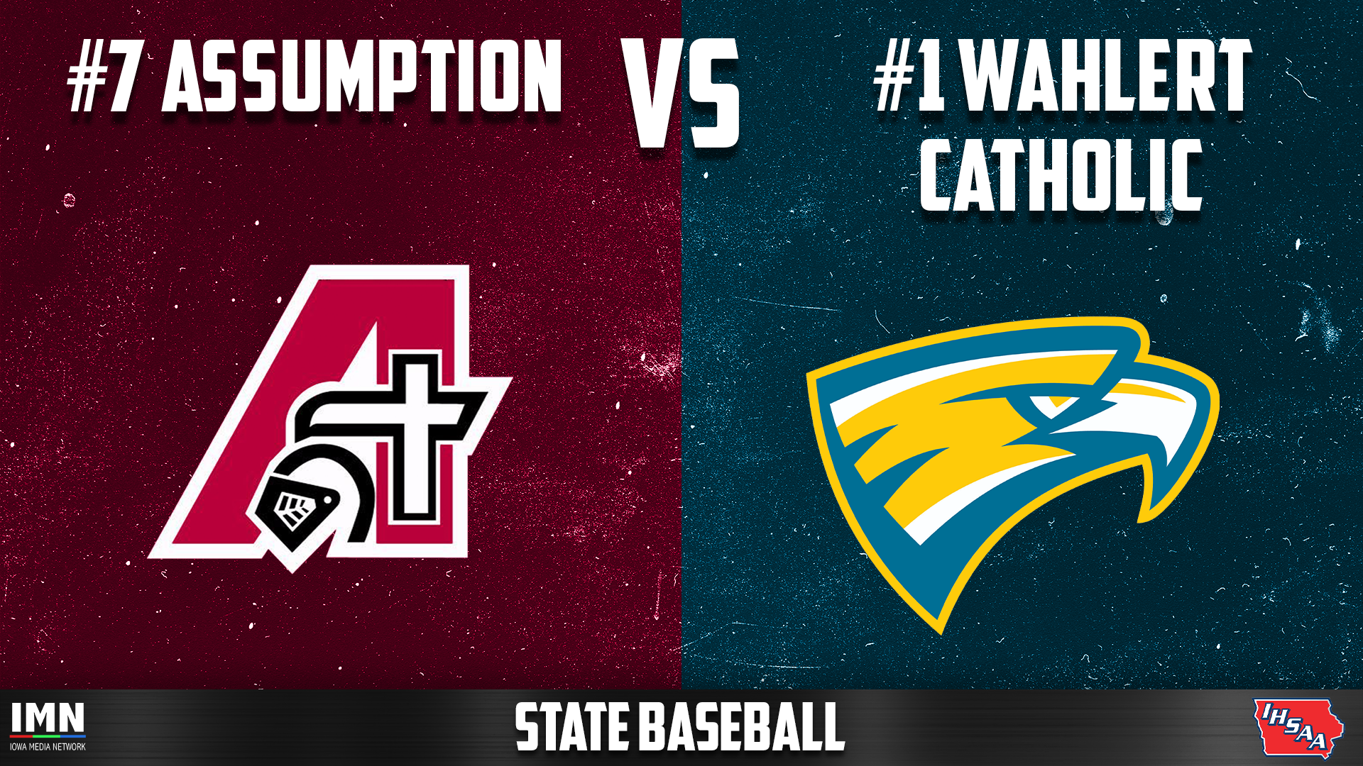 #1 Wahlert Catholic vs #7 Assumption 3A State Baseball Championship