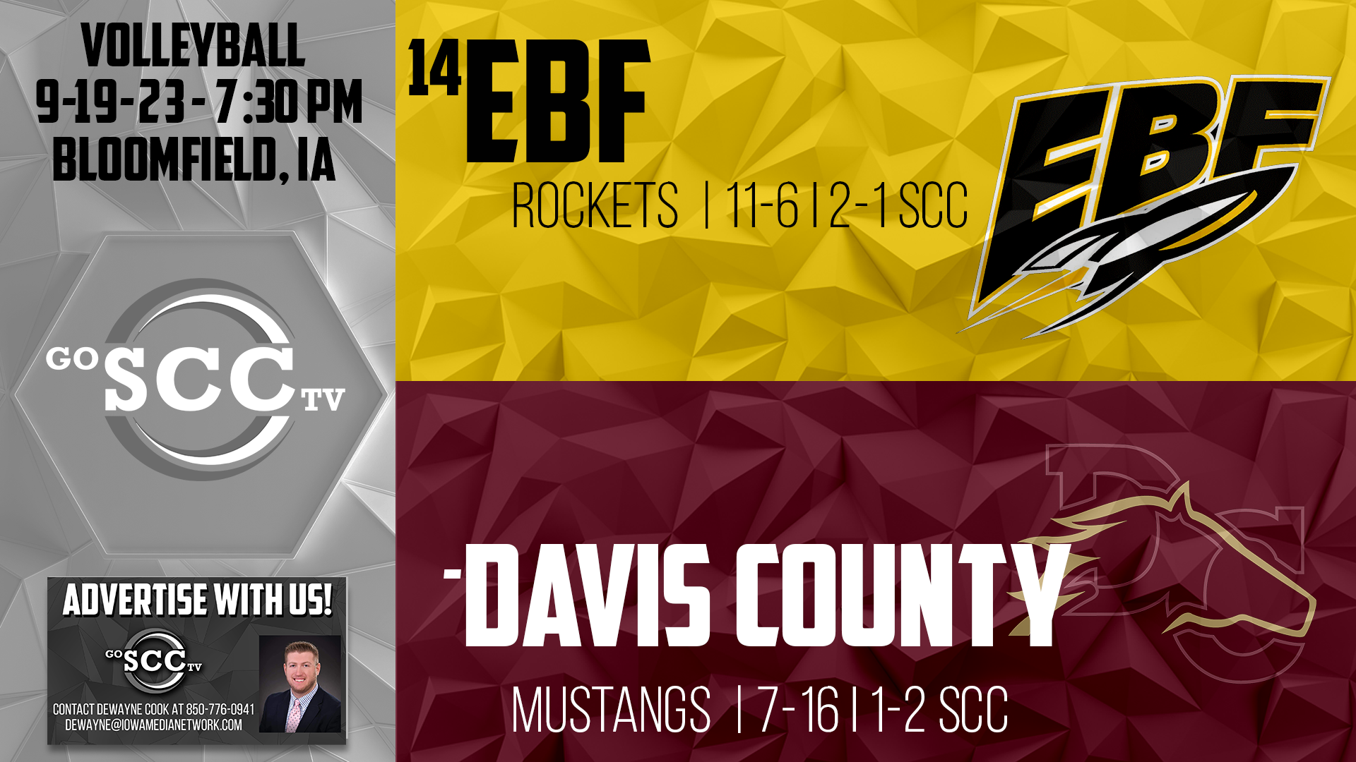 Davis County Volleyball vs EBF 9-19-23