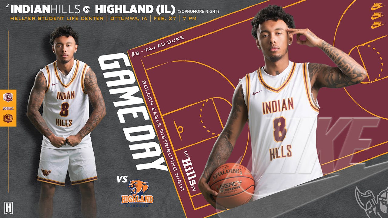 IHCC Men's Basketball vs Highland (IL) 2-27-26