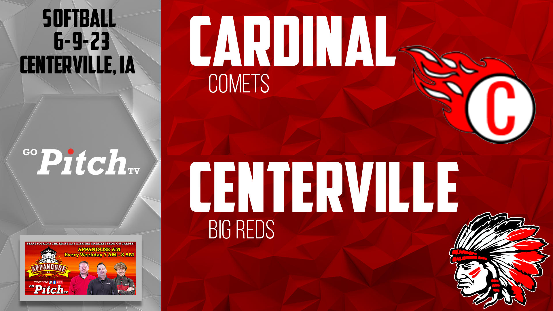 Centerville Softball vs Cardinal 6-9-23