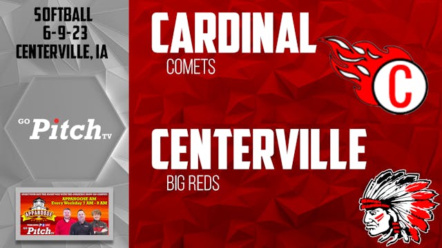 Centerville Softball vs Cardinal 6-9-23