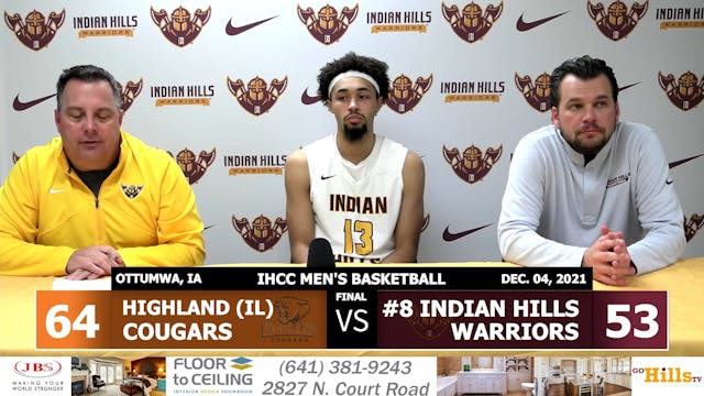 12-4-21 IHCC Basketball vs Highland (...