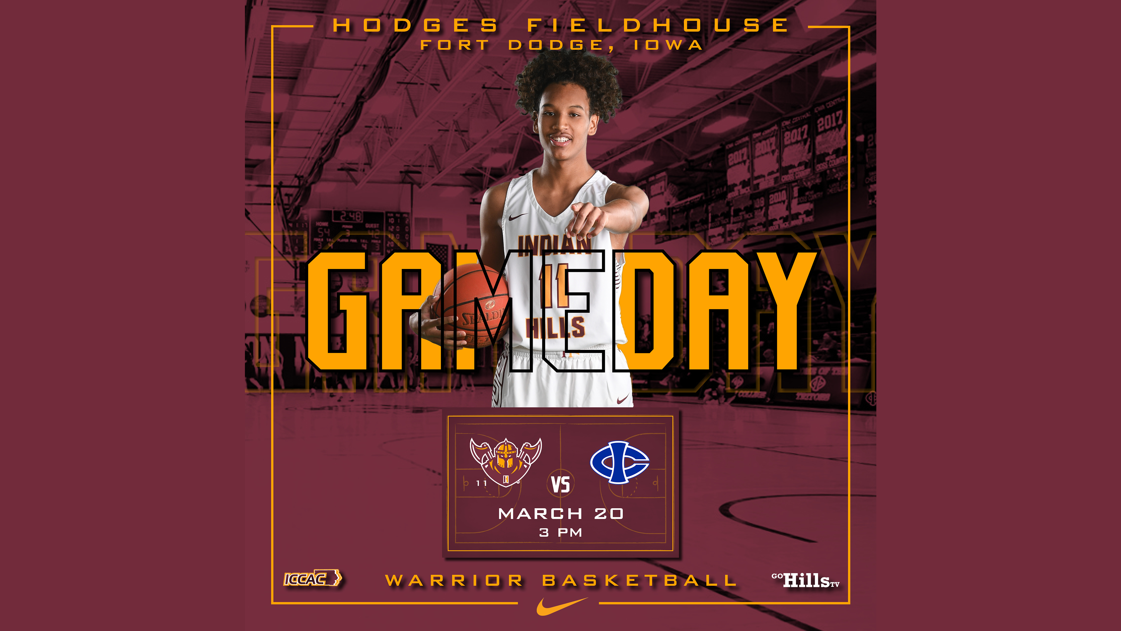 3-20-21 IHCC Men's Basketball @ Iowa Central