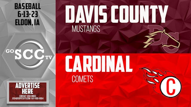 Cardinal Baseball vs Davis County Gam...