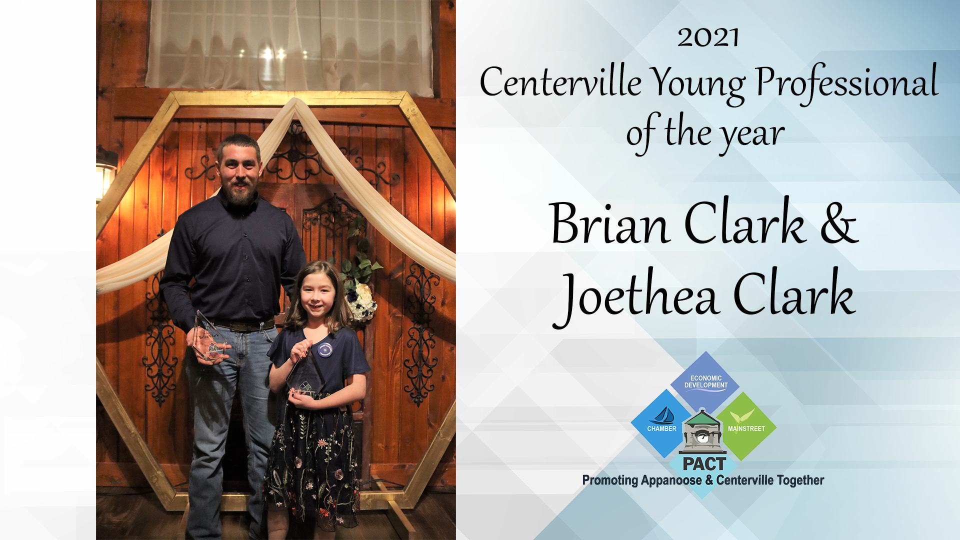 Brian Clark and Joethea Clark named 2021 CYP of the Year