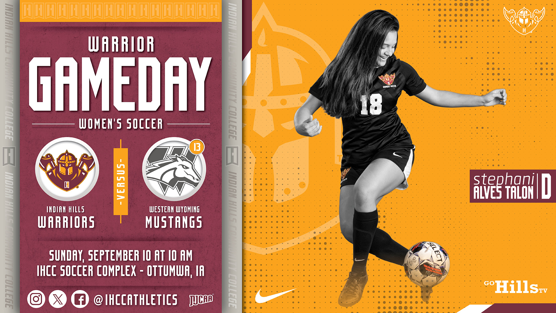 9-10-23 IHCC Women's Soccer vs Western Wyoming